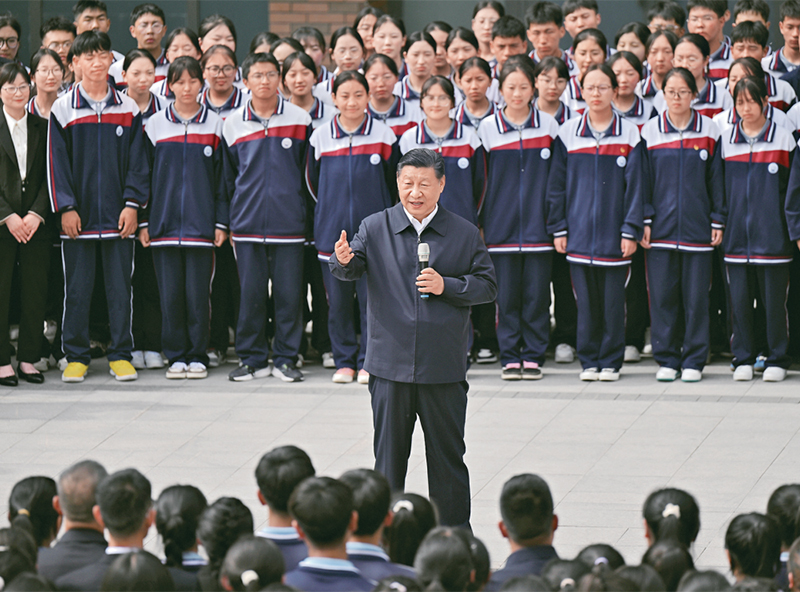 《求是》雜志發(fā)表習(xí)近平總書(shū)記重要文章《激勵(lì)新時(shí)代青年在中國(guó)式現(xiàn)代化建設(shè)中挺膺擔(dān)當(dāng)》